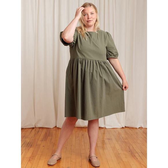 Tradlands Nico 2.0 Balloon Sleeve Dress - Picture 1 of 11